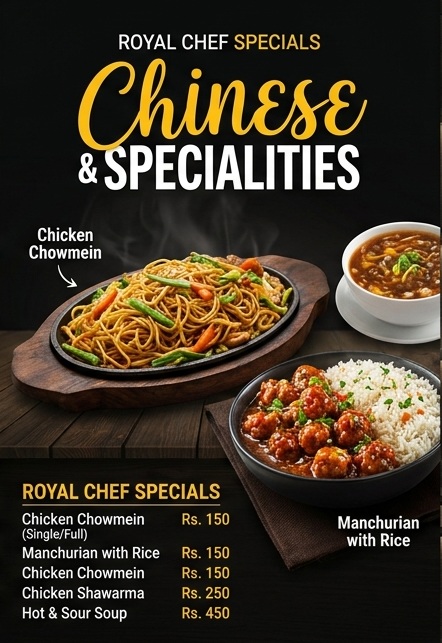Premium Chinese Cuisine